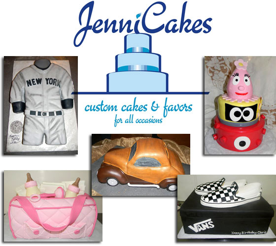 custom cakes and Christmas cookie trays. discount gift certificate offer.