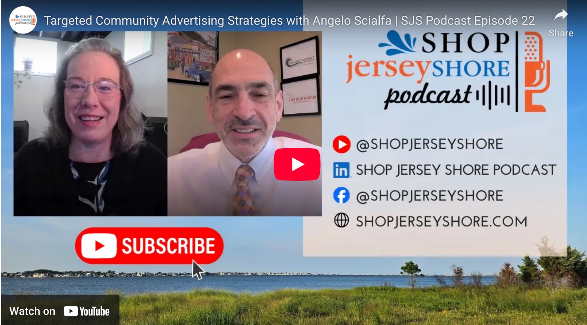 Shop Jersey Shore podcast with Shore District Advertising NJ
