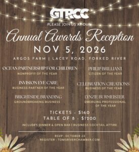 business awards reception greater toms river chamber of commerce 2026